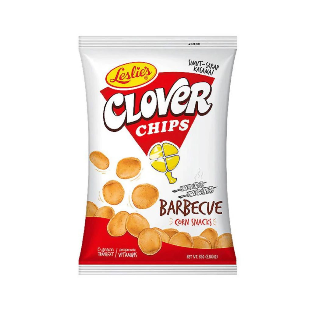 Leslie's Clover Chips - BBQ Flavour 85g